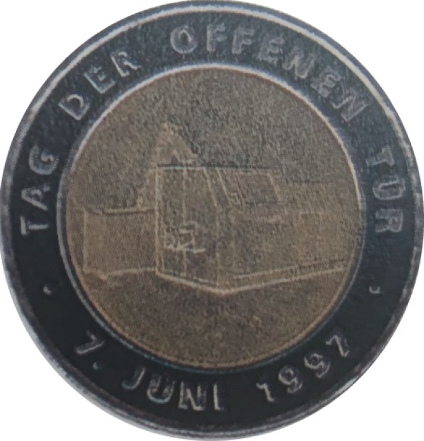 Зразок австрійського обладнання на Київському монетному дворі, Україна