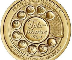 Монета Телефон, 1 долар 2020, США, Американські інновації
