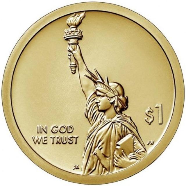 Монета Перший патент, 1 долар 2018, США, Американські інновації