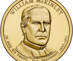 Монета Вільям МакКінлі, 1 долар 2013, США, Президенти США