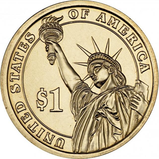 Монета Джеймс А. Гарфілд, 1 долар 2011, США, Президенти США