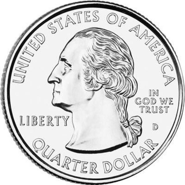 Монета Національний ліс Маунд Худ, ¼ долара 2010, США, Прекрасна Америка Квотери