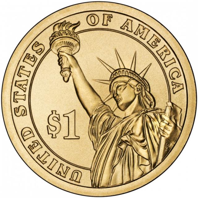 Монета Вільям Генрі Гаррісон, 1 долар 2009, США, Президенти США