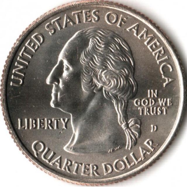Монета Квотер Гуам, ¼ долара 2009, США, Квотери 50 штатів
