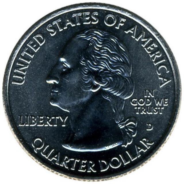 Монета Квотер Округу Колумбія, ¼ долара 2009, США, Квотери 50 штатів