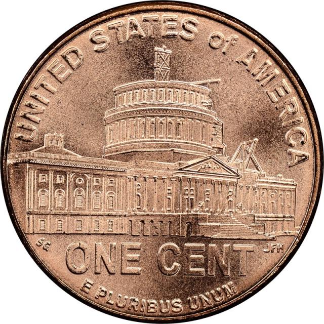 Монета Presidency in Washington, D.C., 1 цент 2009, США, Авраам Лінкольн