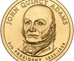 Монета Джон Квінсі Адамс, 1 долар 2008, США, Президенти США