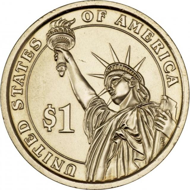 Монета Ендрю Джексон, 1 долар 2008, США, Президенти США