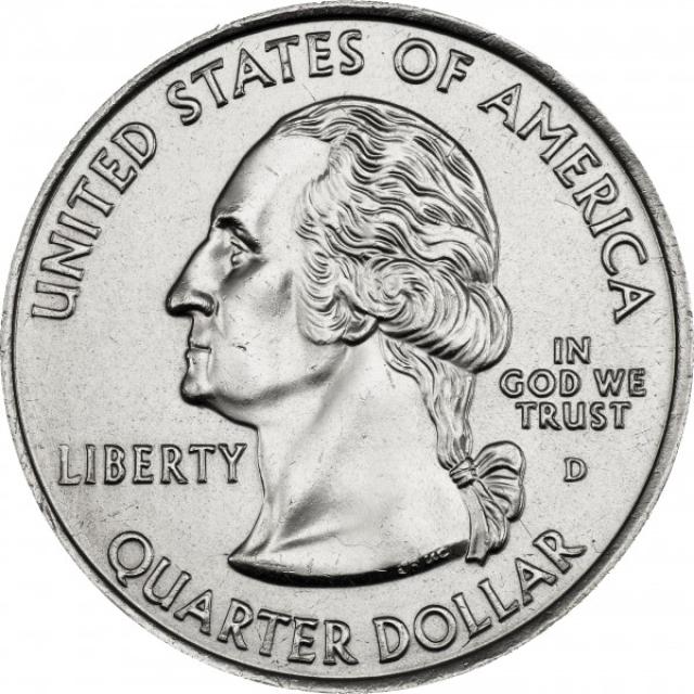 Монета Квотер штату Орегон, ¼ долара 2005, США, Квотери 50 штатів