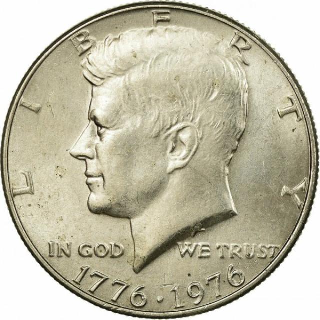 Монета Independence of USA, ½ долара 1976, США, США