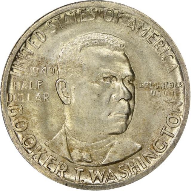 Монета Букер Таліафер Вашингтон, ½ долара 1949, США, США