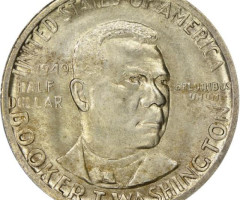 Монета Букер Таліафер Вашингтон, ½ долара 1949, США, США