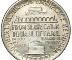 Монета Букер Таліафер Вашингтон, ½ долара 1946, США, США