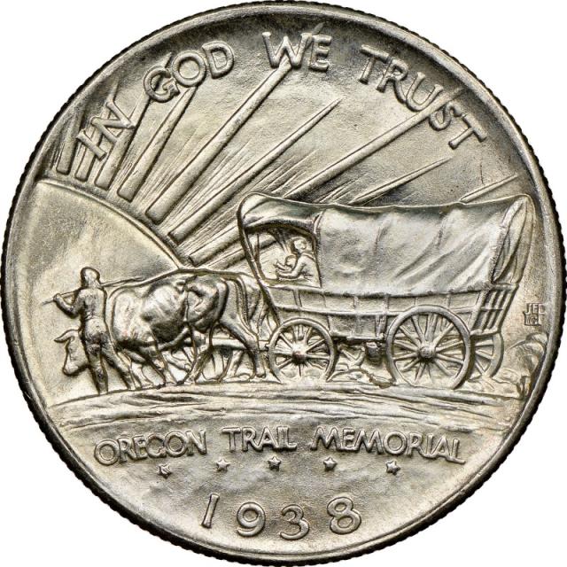 Монета Меморіал Орегонська Стежка, ½ долара 1938, США, США