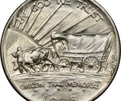Монета Меморіал Орегонська Стежка, ½ долара 1938, США, США