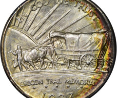 Монета Меморіал Орегонська Стежка, ½ долара 1937, США, США