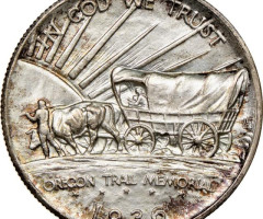 Монета Меморіал Орегонська Стежка, ½ долара 1936, США, США