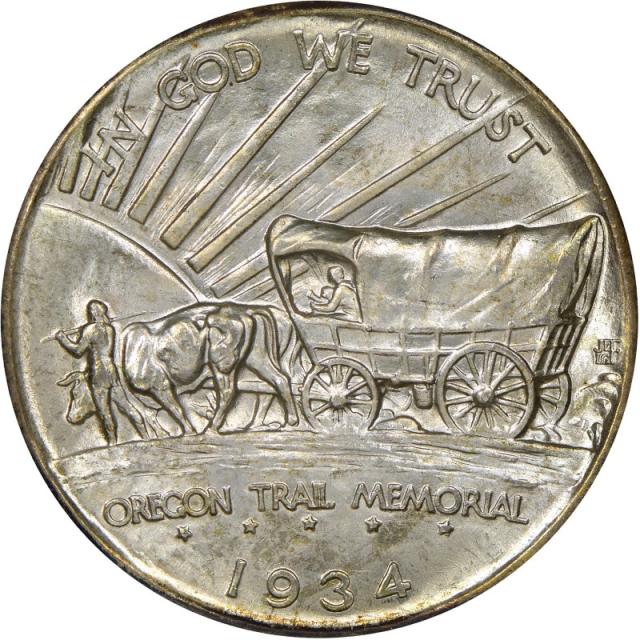 Монета Меморіал Орегонська Стежка, ½ долара 1934, США, США