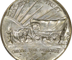 Монета Меморіал Орегонська Стежка, ½ долара 1934, США, США