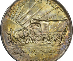 Монета Меморіал Орегонська Стежка, ½ долара 1933, США, США
