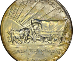 Монета Меморіал Орегонська Стежка, ½ долара 1928, США, США