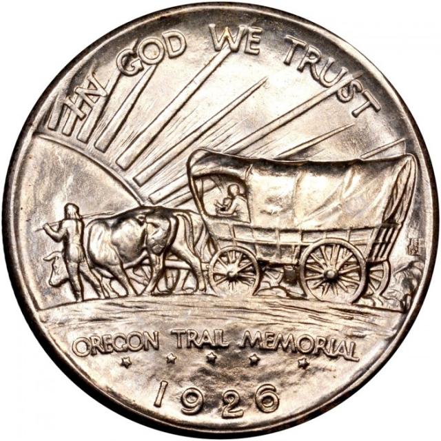 Монета Меморіал Орегонська Стежка, ½ долара 1926, США, США