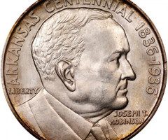Монета State of Arkansas, Joseph Taylor Robinson, ½ долара 1936, США, США