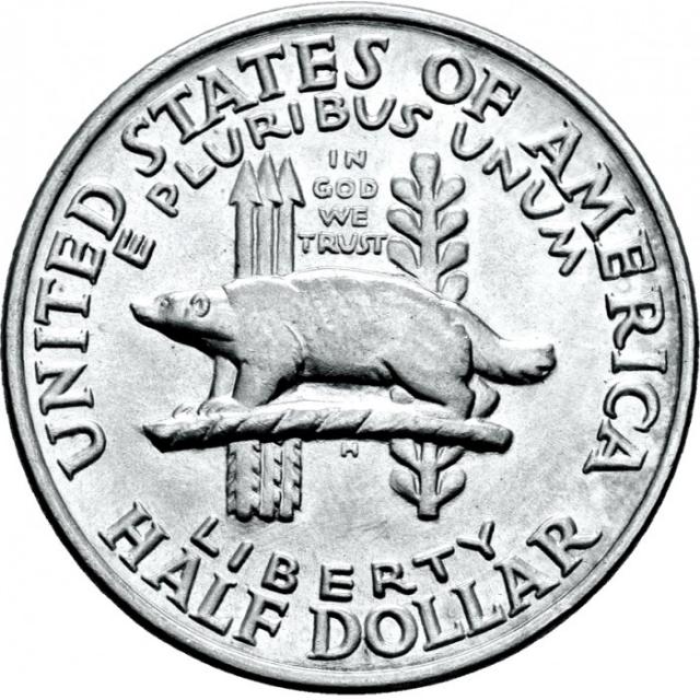 Монета State of Wisconsin, ½ долара 1936, США, США