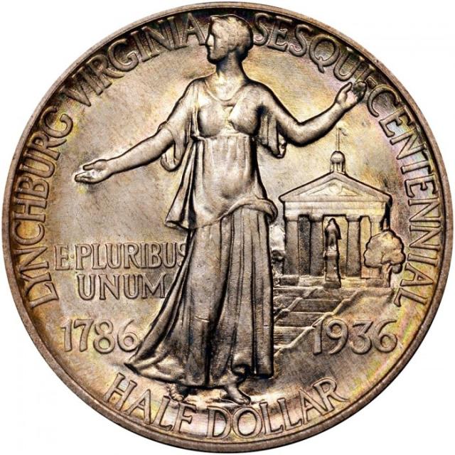 Монета Lynchburg, ½ долара 1936, США, США