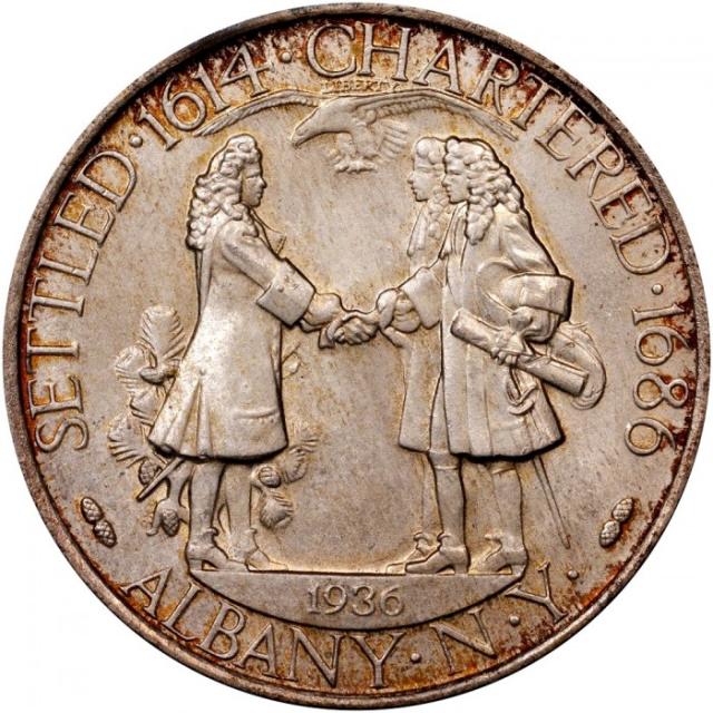 Монета Recognition of the City of Albany, ½ долара 1936, США, США
