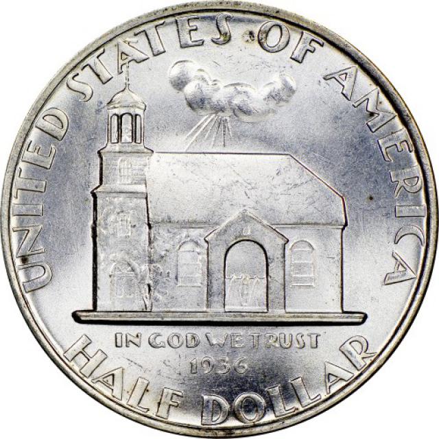 Монета Delawere, ½ долара 1936, США, США