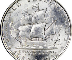 Монета Delawere, ½ долара 1936, США, США