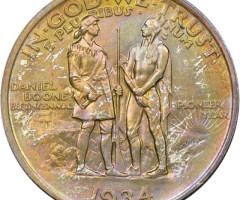Монета Daniel Boone, ½ долара 1934, США, США