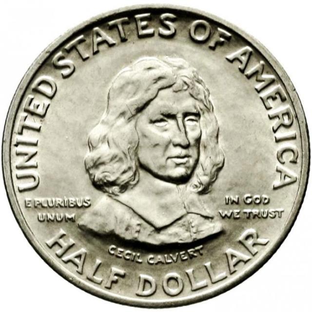 Монета Maryland, ½ долара 1934, США, США