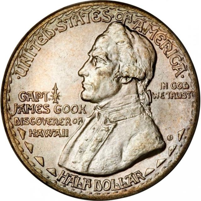 Монета Discovery of Hawaiian Islands, ½ долара 1928, США, США
