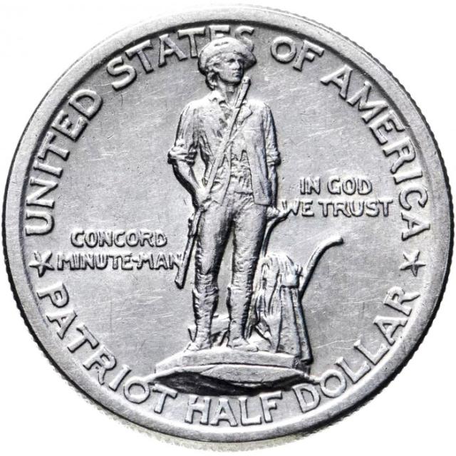 Монета Battles of Lexington and Concord, ½ долара 1925, США, США