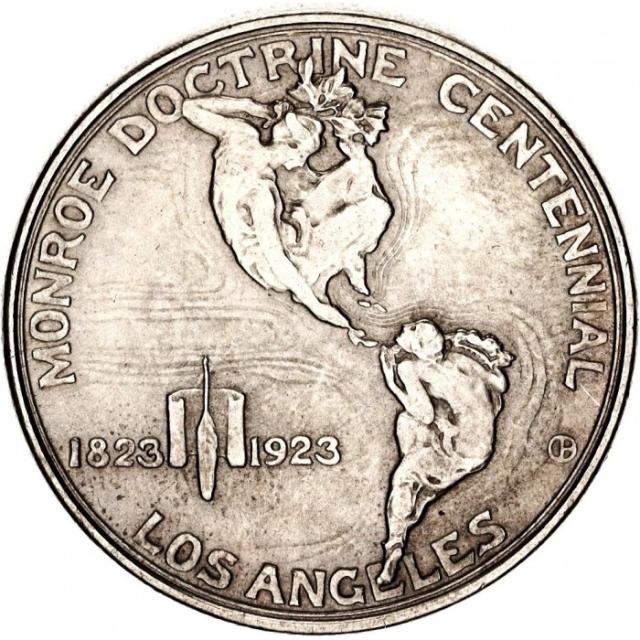 Монета Доктрина Монро, ½ долара 1923, США, США