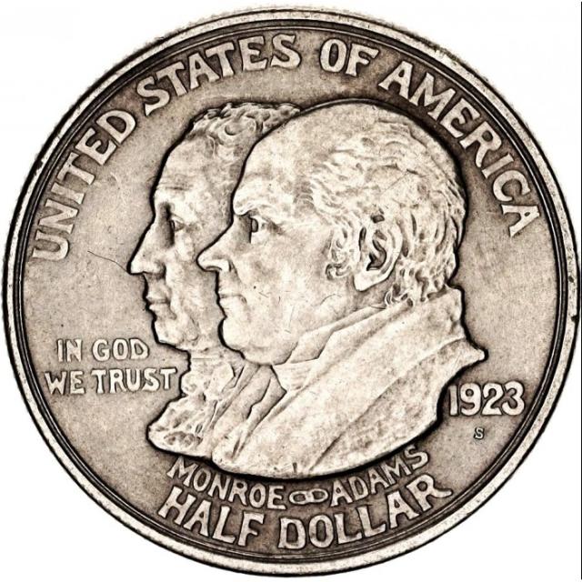 Монета Доктрина Монро, ½ долара 1923, США, США