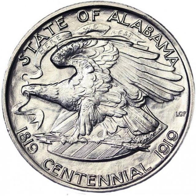 Монета State of Alabama, ½ долара 1921, США, США