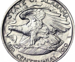 Монета State of Alabama, ½ долара 1921, США, США