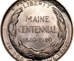 Монета State of Maine, ½ долара 1920, США, США