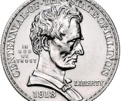 Монета State of Illinois, ½ долара 1918, США, США