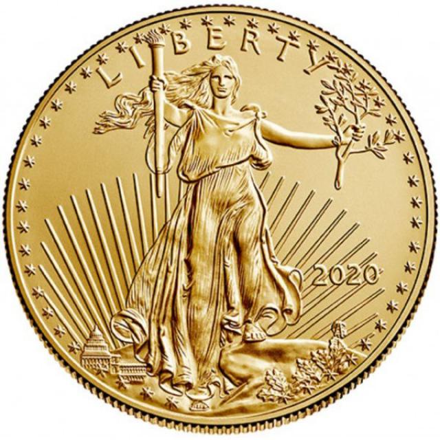 Монета Американський золотий орел, 50 доларів 2020, США, США