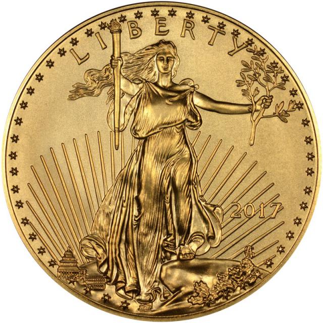 Монета Американський золотий орел, 50 доларів 2017, США, США