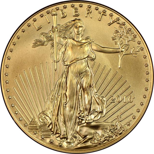 Монета Американський золотий орел, 50 доларів 2016, США, США