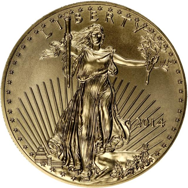 Монета Американський золотий орел, 50 доларів 2014, США, США