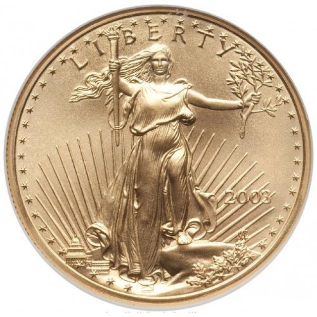 Монета Американський золотий орел, 50 доларів 2003, США, США