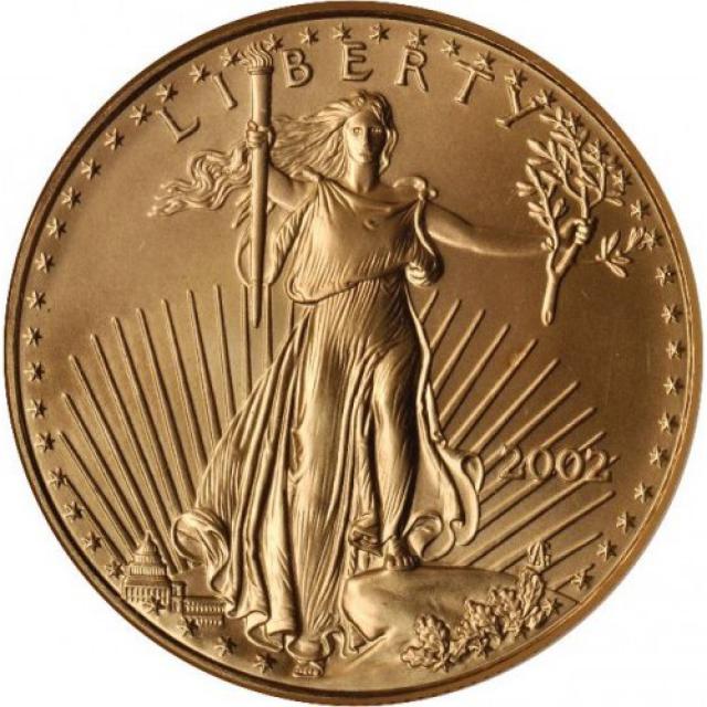 Монета Американський золотий орел, 50 доларів 2002, США, США