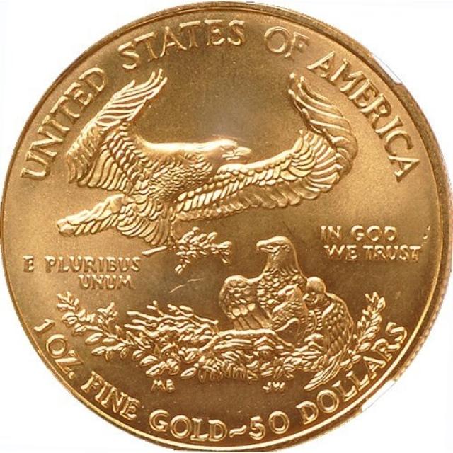 Монета Американський золотий орел, 50 доларів 2001, США, США