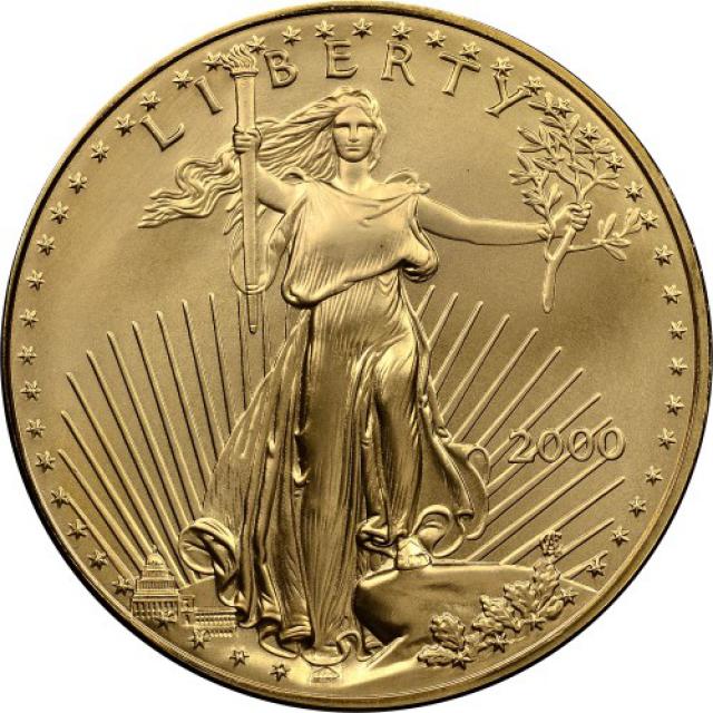 Монета Американський золотий орел, 50 доларів 2000, США, США